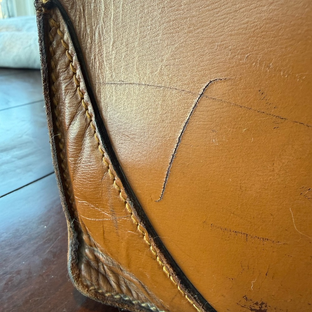 Lawyer’s brown Leather Men's Bag - Picture 10 of 15